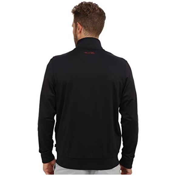 Travis Mathew Full Zip Colorblok Hartigan Jacket Black Size Medium - Picture 4 of 14